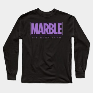 Marble Logo Long Sleeve T-Shirt